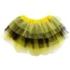 6 Layer Costume Tutu Skirt - Teen, Adult, & Plus Sizes -Sydney So Sweet 6L Yellow Black 2