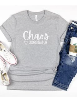 Chaos Coordinator Mom T-Shirt Bella + Canvas Unisex Jersey Short Sleeve Tee - Many Colors -Sydney So Sweet 6 cc12eeb7 c96f 45dd ae96 516acb7afa0a