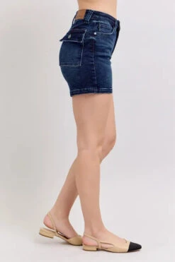 Judy Blue High Waist Back Flap Pocket Denim Shorts -Sydney So Sweet 6a951cb2fda9401da2e1bdd027a6f32b Max Origin