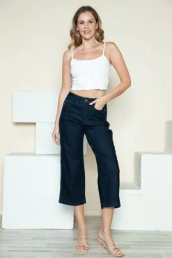 Judy Blue Full Size Side Seam Braid Detail Crop Wide Leg Jeans -Sydney So Sweet 6a9d7c61 e9ee 4ec1 94a3 6f5214ec6013 Max