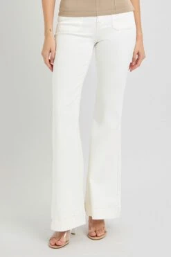 RISEN Full Size High Rise Front Patch Pocket Flare Jeans -Sydney So Sweet 6c391f71 24b1 4084 8200 7d5e6f45a384 Max