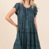 Mittoshop Lace Detail Ruffled Button Down Tiered Dress 2 Mittoshop Lace Detail Ruffled Button Down Tiered Dress -Sydney So Sweet 716838f4 12af 4384 9643 370538e51d90 Min