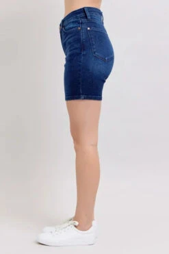 Judy Blue High Waist V-Front Bermuda Denim Shorts -Sydney So Sweet 72c7542c766d42a8b20c3d0939d427b8 Max Origin