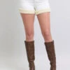 Judy Blue High Waist Shearling Cuff Denim Shorts -Sydney So Sweet 754c869fae824f12958e5d272239a570 Max Origin