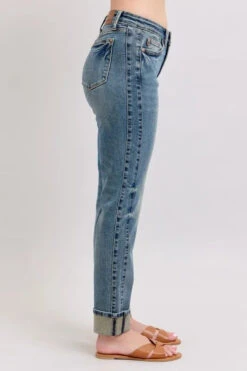 Judy Blue Full Size Mid Rise Vintage Wash Double Roll Cuff Boyfriend Jeans Plus Size 22 Judy Blue Full Size Mid Rise Vintage Wash Double Roll Cuff Boyfriend Jeans Plus Size -Sydney So Sweet 76f8b1d8d9e84e60b5e8a8dc0b179df3 Max Origin
