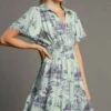 Umgee Full Size Landscape Print Collared Mini Dress Plus Size -Sydney So Sweet 78df4382 ebe4 47b8 99ad b04be6ab4a58 Min