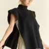 Davi & Dani Side Split Turtleneck Sleeveless Knit Top -Sydney So Sweet 7a42a77a 3329 481b ad68 cd5d0dced84a Max