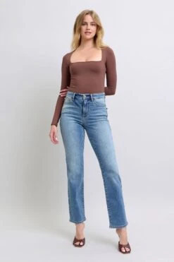 Judy Blue Full Size Wash Thermal Straight Jeans With Pockets 15 Judy Blue Full Size Wash Thermal Straight Jeans With Pockets -Sydney So Sweet 7bde0dcd 3e93 4ce9 bbaa c8cfa6b2a9a6 Max
