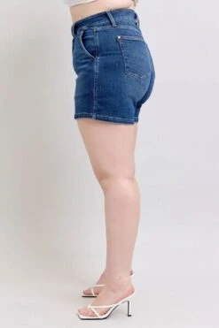Judy Blue Full Size Double Button Waistband Denim Shorts Plus Size -Sydney So Sweet 8395921e f60e 4e9f 86c7 7c312a97f2ff Min