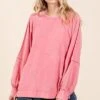 Mittoshop Mineral Wash Raglan Long Sleeve Oversized Top -Sydney So Sweet 83e0281c 7f44 4b35 99fd 53a836c90943 Min
