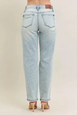 Judy Blue Full Size Mr Repair Stitch Detail Destroy Single Cuff Bf Jeans Plus Size 16 Judy Blue Full Size Mr Repair Stitch Detail Destroy Single Cuff Bf Jeans Plus Size -Sydney So Sweet 84361c7936fa42b89c2ba54f2c0097fc Max Origin