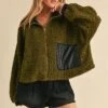 Aemi + Co Collared Neck Zip Up Sherpa Jacket -Sydney So Sweet 87f935b4 d170 4003 b1f0 9be6f17cc368 Min