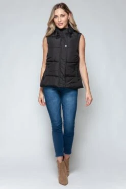 Snobbish Snap And Zip Closure Hooded Vest -Sydney So Sweet 8a96a7f0 1a90 40d4 b1a9 596ba1a6cbe0 Max