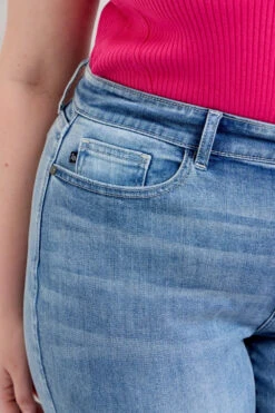 Judy Blue Plus Size High Waist Dad Jeans -Sydney So Sweet 8da4e24d 01ed 40c3 bebc 094ae78bc3ca Max