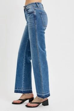 RISEN Full Size Raw Hem Ankle Bootcut Jeans Plus Size -Sydney So Sweet 8f079294 f281 49f2 8f2e 88a7af8b7039 Max
