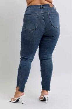Judy Blue Full Size High Waist Tummy Control Step Hem Skinny Jeans Plus Size -Sydney So Sweet 97dfdd1c d13c 4763 b172 d08836c7270c Max Origin