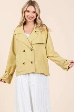Mittoshop Double Breasted Long Sleeve Trench Coat Jacket -Sydney So Sweet 9846f8f1 6b33 4ed7 80d2 b1691c97db77 Min