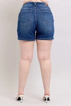 Judy Blue Full Size Double Button Waistband Denim Shorts Plus Size -Sydney So Sweet 99949dff c326 469a 9d99 acdb8747c9b6 Min