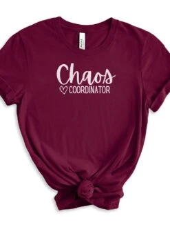 Chaos Coordinator Mom T-Shirt Bella + Canvas Unisex Jersey Short Sleeve Tee - Many Colors -Sydney So Sweet 9 32a7a6ae 7847 4307 af94 2d7dfaf385ac