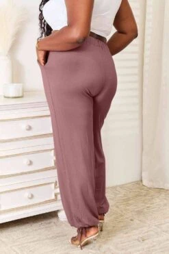 Basic Bae Full Size Soft Rayon Drawstring Waist Pants With Pockets -Sydney So Sweet 9b1e1402f2d3472086b813673a741074 Min