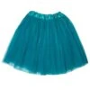 Teal Tutu Skirt For Women – 3-Layer Tulle Ballet Skirt For Costume, Dress-Up, Dance, & Cosplay -Sydney So Sweet AdultTealBlueTutu