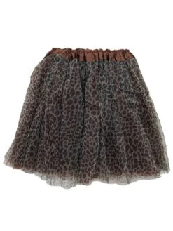Cheetah Plus Size Adult Tutu Skirt - Women's Plus Size 3- Layer Basic Ballet Costume Dance Tutus