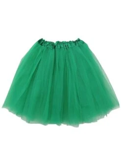 Solid Color Costume Tutu Skirt - Teen, Adult, Plus, & Extra Plus Size -Sydney So Sweet Adult Green 1