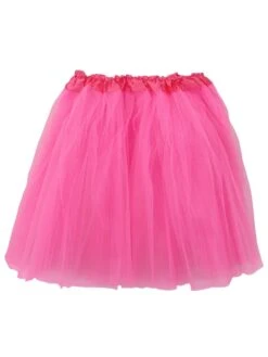 Solid Color Costume Tutu Skirt - Teen, Adult, Plus, & Extra Plus Size -Sydney So Sweet Adult Neon Pink 1