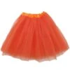 Orange Tutu Skirt For Women – 3-Layer Tulle Ballet Skirt For Costume, Dress-Up, Dance, & Cosplay -Sydney So Sweet Adult Orange