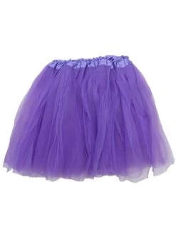 Purple Plus Size Adult Tutu Skirt - Women's Plus Size 3- Layer Basic Ballet Costume Dance Tutus