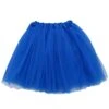 Royal Blue Tutu Skirt For Women – 3-Layer Tulle Ballet Skirt For Costume, Dress-Up, Dance, & Cosplay