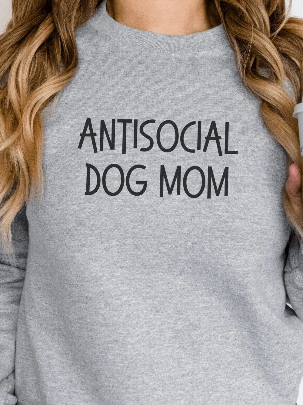Antisocial Dog Mom Unisex Heavy Blend™ Crewneck Sweatshirt - Many Colors 6 Antisocial Dog Mom Unisex Heavy Blend™ Crewneck Sweatshirt - Many Colors - Image 4