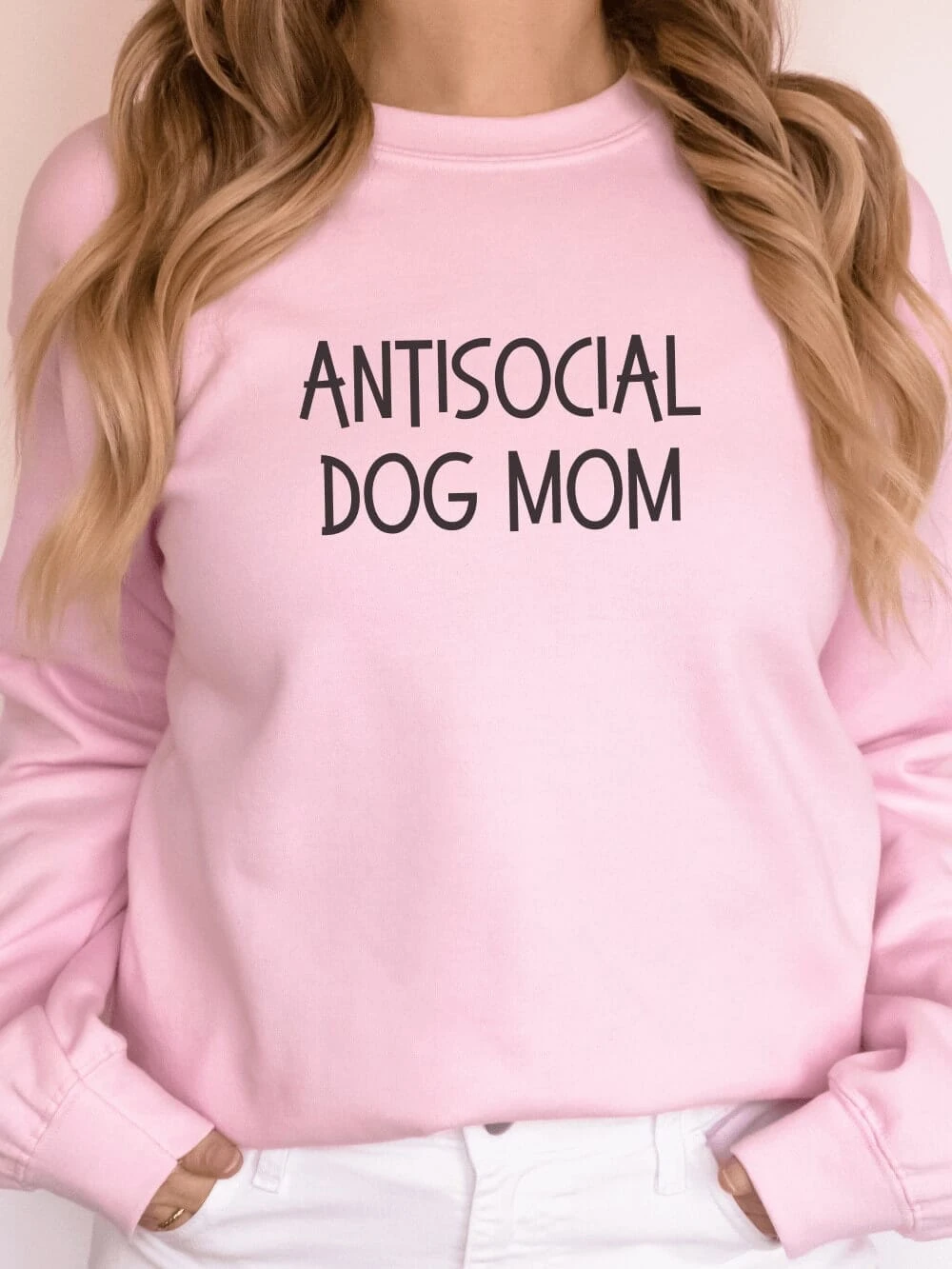 Antisocial Dog Mom Unisex Heavy Blend™ Crewneck Sweatshirt - Many Colors 10 Antisocial Dog Mom Unisex Heavy Blend™ Crewneck Sweatshirt - Many Colors - Image 8