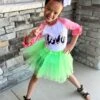 Neon Green Tutu Skirt For Girls – 3-Layer Tulle Ballet, Dance, And Dress-Up Costume Skirt 2 Neon Green Tutu Skirt For Girls – 3-Layer Tulle Ballet, Dance, And Dress-Up Costume Skirt -Sydney So Sweet BR N Green Tutu Ava s 1 1