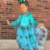 Fancy Peacock Costume Halloween Dress Up For Baby, Toddler, Little Girls