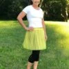 Yellow Plus Size Adult Tutu Skirt - Women's Plus Size 3- Layer Basic Ballet Costume Dance Tutus -Sydney So Sweet Ballet Tutu Adult Yellow BR