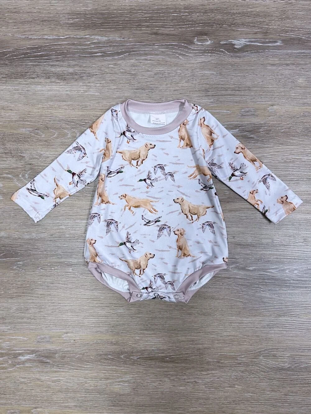 Bird Dog Boys Long Sleeve Baby Bubble Romper 3 Bird Dog Boys Long Sleeve Baby Bubble Romper