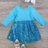 Cross Back Blue Girls Sequin Skater Dress -Sydney So Sweet CrossBackBlueGirlsSequinSkaterDress 84b2dcef 3d31 474f a991 c94f50f68bb7