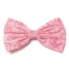Dog Bow Tie - Real Love Pink Candy Heart -Sydney So Sweet DogBowTie RealLovePinkCandyHeart