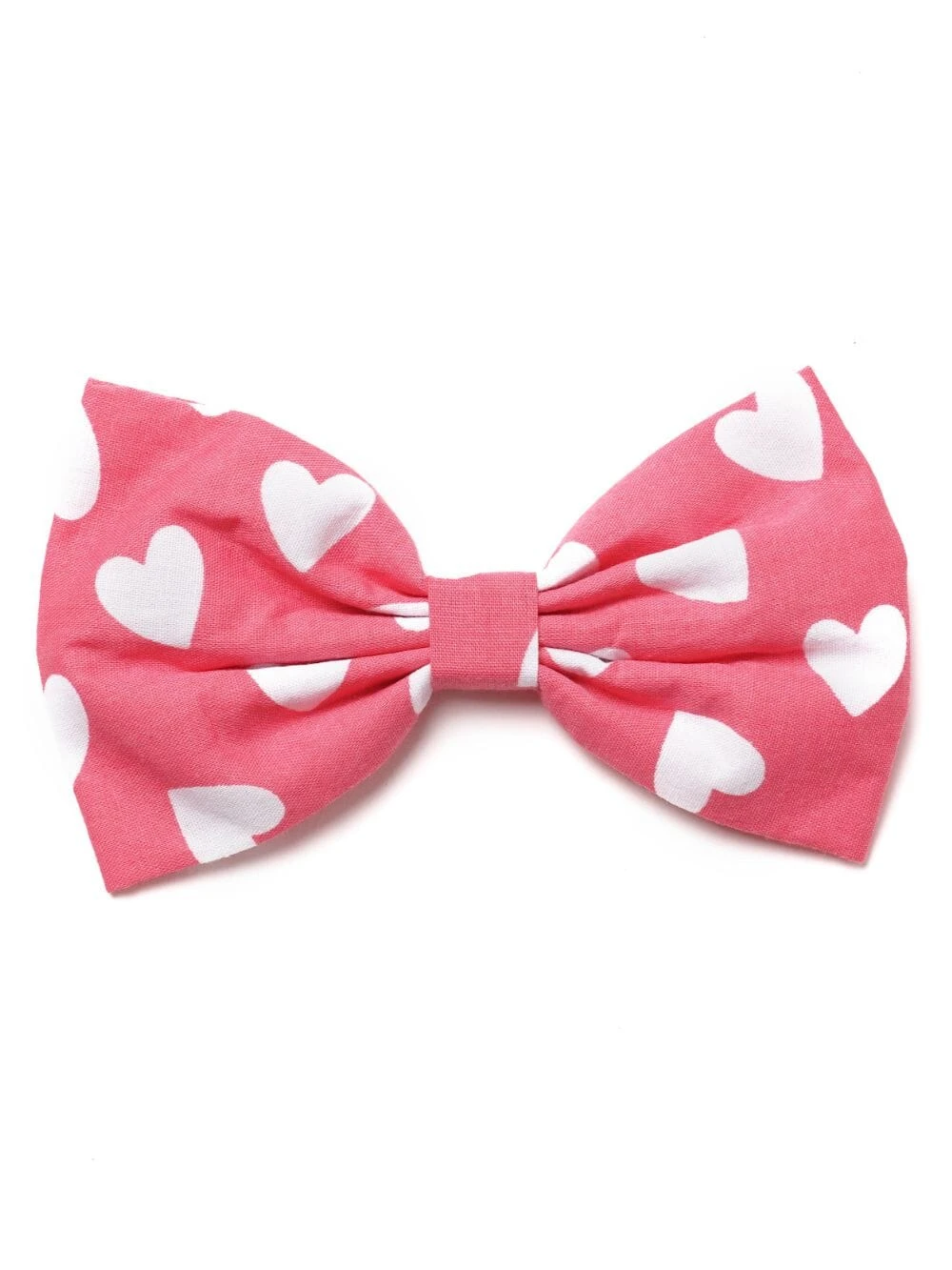 Dog Bow Tie - Whole Lotta Love Hot Pink Heart 4 Dog Bow Tie - Whole Lotta Love Hot Pink Heart - Image 2