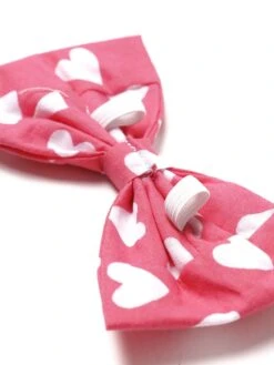 Dog Bow Tie - Whole Lotta Love Hot Pink Heart 7 Dog Bow Tie - Whole Lotta Love Hot Pink Heart -Sydney So Sweet DogBowTie2 WholeLottaLoveHPHeart