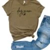 Dog Mom Women's Jersey Short Sleeve Graphic Tee - 12 Colors