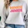 Dunkie Junkie Unisex Heavy Blend™ Crewneck Sweatshirt For Coffee Lovers 2 Dunkie Junkie Unisex Heavy Blend™ Crewneck Sweatshirt For Coffee Lovers -Sydney So Sweet Dunkie Ash