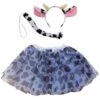 Adult Cow Costume - Tutu Skirt, Tail, & Headband Set For Adult Or Plus Size -Sydney So Sweet Ear Costume Cow a6e1298c 31b5 42f7 b974 0bf2f445a48e