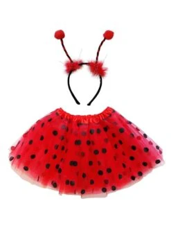 Adult Tutu Costume - Tutu Skirt & Headband Set For Teen, Adult, Or Plus Size -Sydney So Sweet Ear Costume Ladybug 84b62a15 abca 4b1a b09d 6d50d9a0a85f