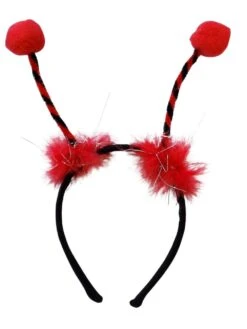 Ladybug Headband Antennas, Kid Or Adult Costume Accessories