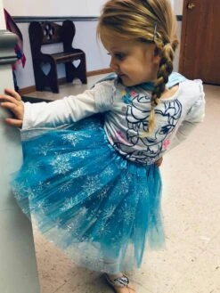 Snowflake Princess Superhero Tutu Skirt Costume For Girls, Women, Plus -Sydney So Sweet Elsa Costume 2 s 1