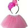 Flamingo Costume Pink - Complete Kids Costume Set With Tutu And Headband -Sydney So Sweet FlamingoTutuCostume a50afa75 d191 46ee a614 650d5b04a9b6