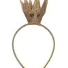 Golden Princess Headband Crown Kid Or Adult Costume Accessory -Sydney So Sweet GoldGlitterCrown