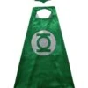 Green & Silver Superhero Cape & Mask Costume Dress Up Cosplay Set - Kids & Adults -Sydney So Sweet GreenLantern